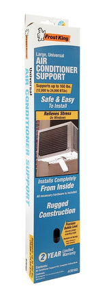 Frost King ACB160H Air Conditioner Bracket, Heavy-Duty, Steel, White, Epoxy-Coated