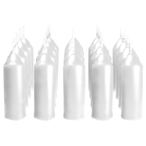 UCO White Unscented Scent Candle, Pack of 20