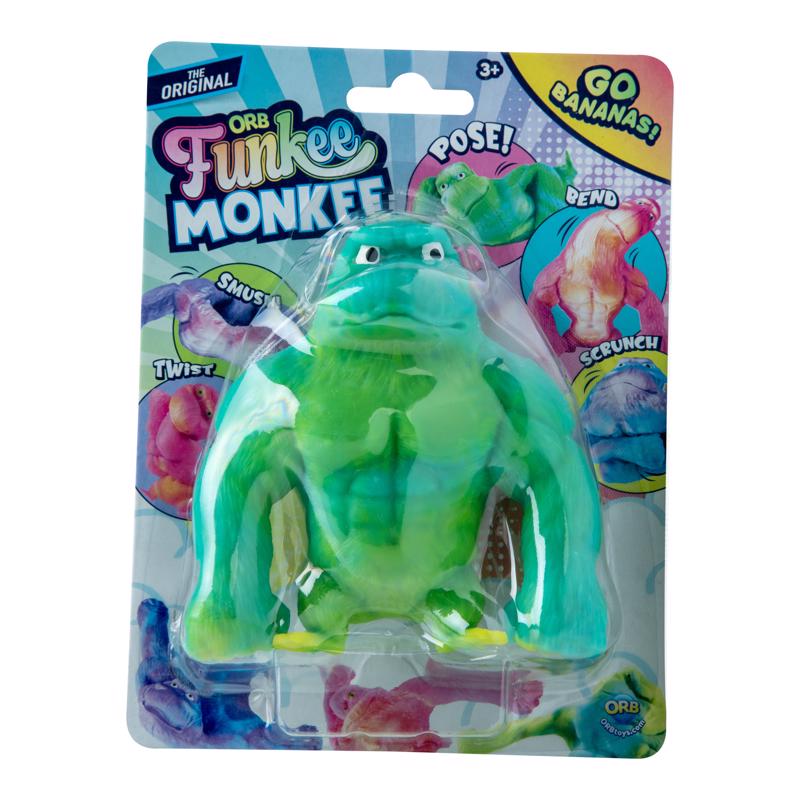 ORB Funkee Monkee Stretchee Toy Assorted, Pack of 18