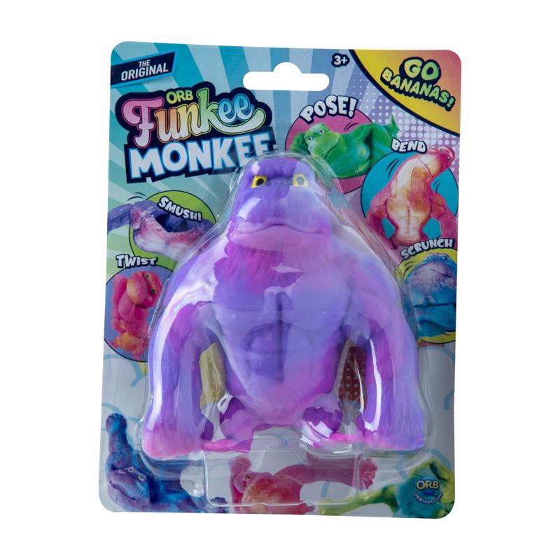 ORB Funkee Monkee Stretchee Toy Assorted, Pack of 18