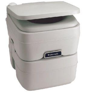 Dometic 5.0 Gallon SaniPottie 965 Portable Toilet With Mounting Brackets