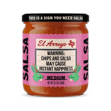 El Arroyo Medium Salsa 15.5 oz Jar, Pack of 6