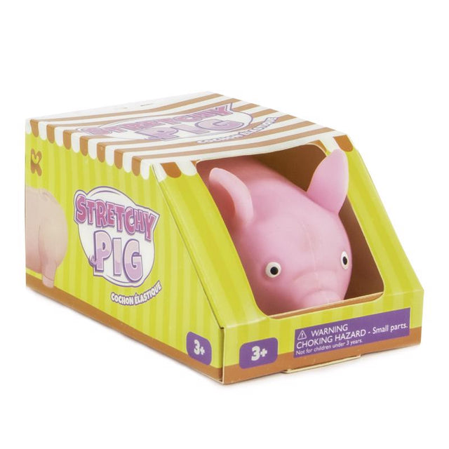 Keycraft Stretchy Pig Pink, Pack of 12