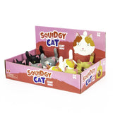 Keycraft Squidgy Cat Assorted, Pack of 8