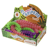 Keycraft Stretchy Centipede Assorted, Pack of 24