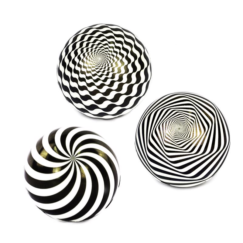 Keycraft Illusion Ball Black/White, Pack of 6