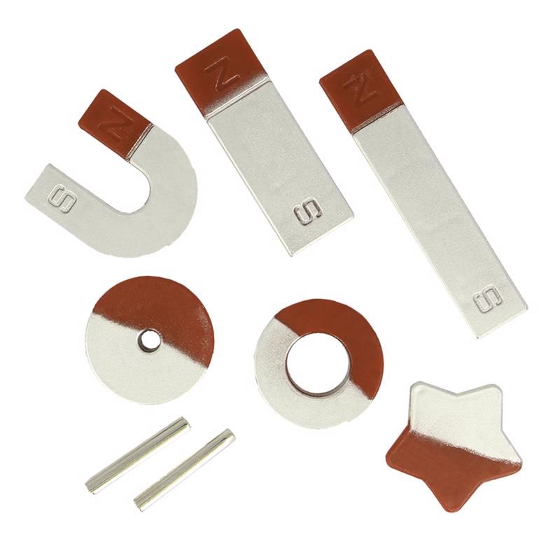 Keycraft Magnoidz Magnet Set Red/Silver, Pack of 24