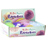 Keycraft Tutti Frutti Puffer Ball Assorted, Pack of 12