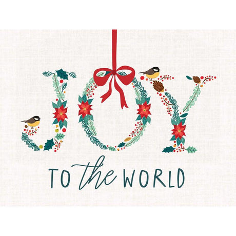 P Graham Dunn Multicolored Joy To The World Word Block 5 in., Pack of 4