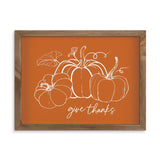 P Graham Dunn 13 in. Pumkin-Give Thanks Wall Decor, Pack of 4
