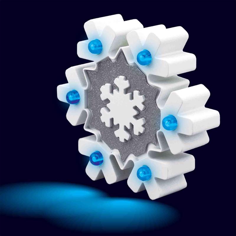 Shawshank LEDz LED Blue/White Snowman or Snowflake Marquee, Pack of 12