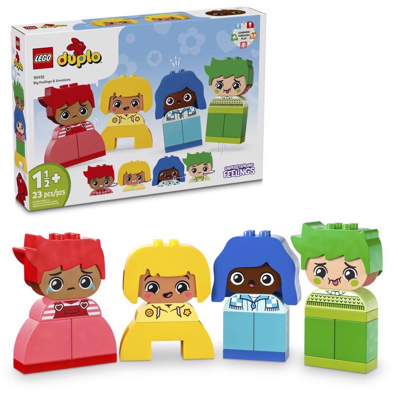 LEGO DUPLO My First Big Feelings and Emotions Building Set Multicolor 23 pc