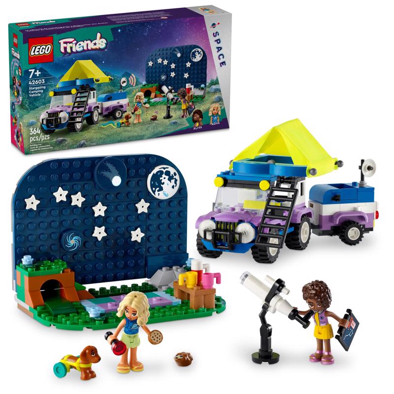 LEGO Friends Stargazing Camping Vehicle Building Set Multicolor