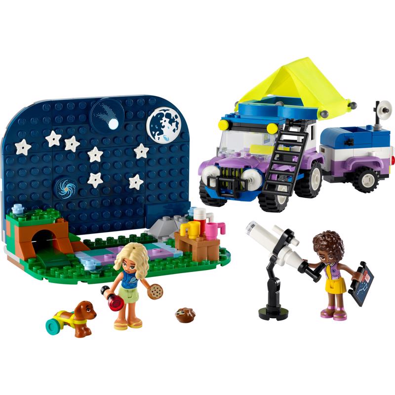 LEGO Friends Stargazing Camping Vehicle Building Set Multicolor