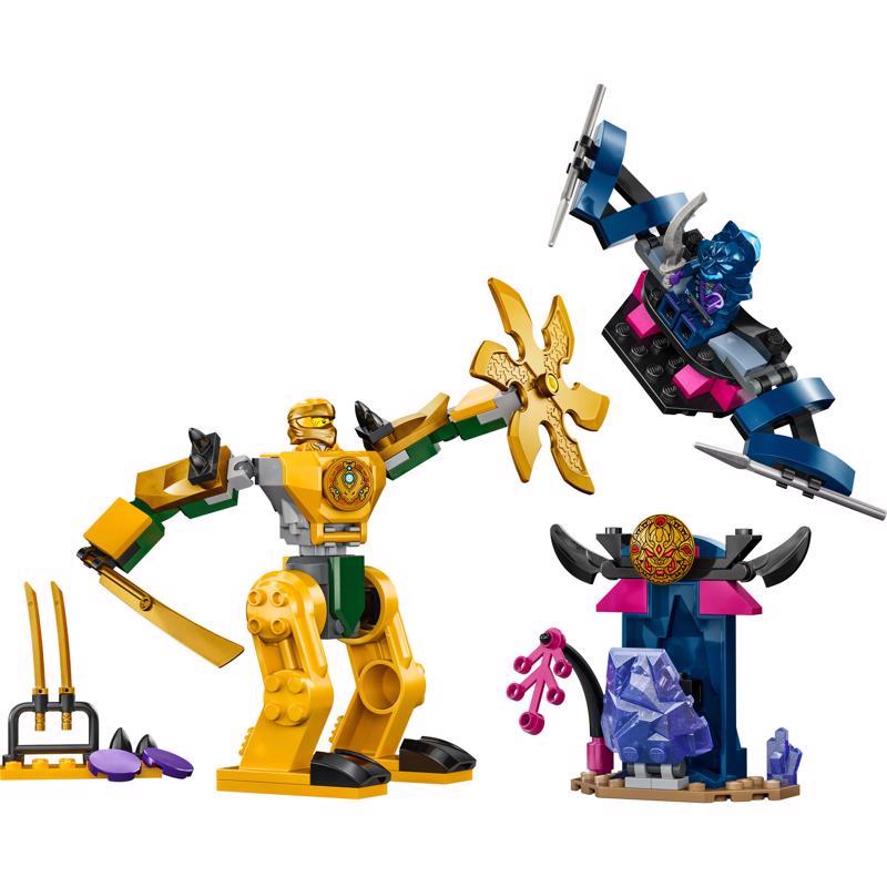 LEGO Ninjago Arin's Battle Mech Building Set Multicolor 104 pc