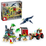 LEGO Jurrasic World Baby Dinosaur Rescue Center Building Set Multicolor 139 pc