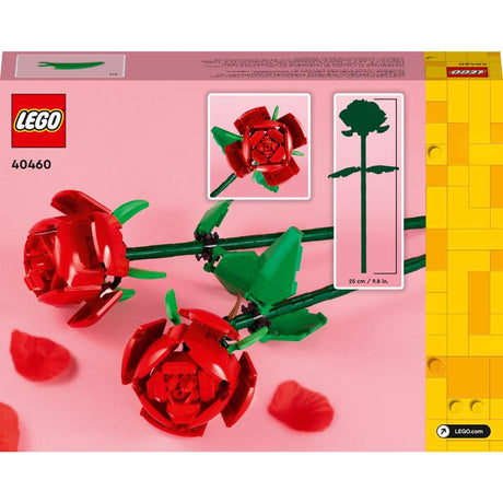LEGO Botanicals Roses Building Set Multicolor 2 pc