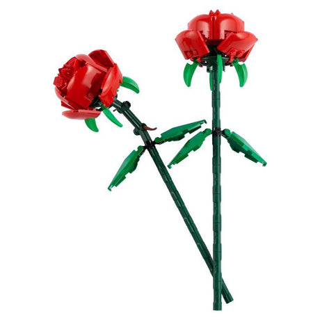 LEGO Botanicals Roses Building Set Multicolor 2 pc