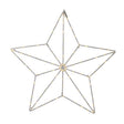 Celebrations LED Warm White Star Silhouette 15 in. Hanging Decor