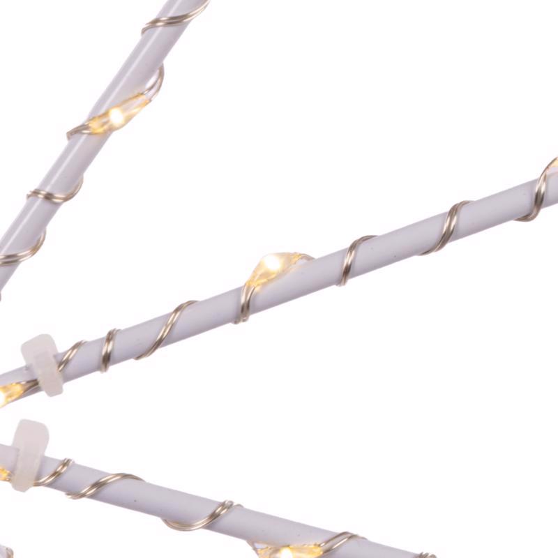 Celebrations LED Warm White Star Silhouette 15 in. Hanging Decor