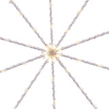Celebrations LED Warm White Star Silhouette 15 in. Hanging Decor