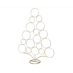 Decoris Gold Tree Display Centerpiece 33 in., Pack of 6