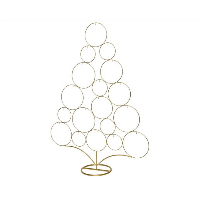 Decoris Gold Tree Display Centerpiece 33 in., Pack of 6
