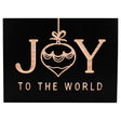 P Graham Dunn Black Joy To The World Word Block 5 in., Pack of 4