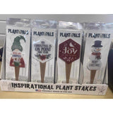 P Graham Dunn Plant Pals Assorted Inspirational Plant Stake, Pack of 24