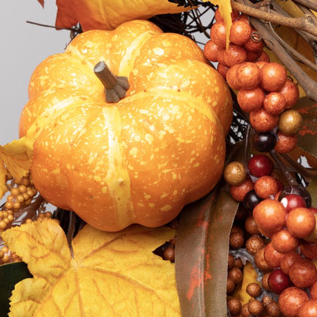 Celebrations 24 in. Unlit Fall Wreath, Pack of 4