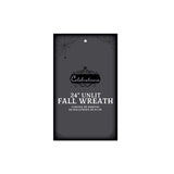 Celebrations 24 in. Unlit Fall Wreath, Pack of 4