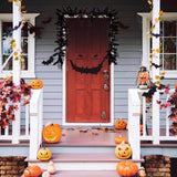 Celebrations Orange 50 ct 10 ft. LED Prelit Spider Garland, Pack of 4