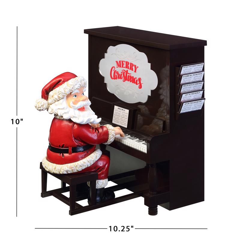 Mr. Christmas Sing-A-Long Santa Animated Decor 10 in.