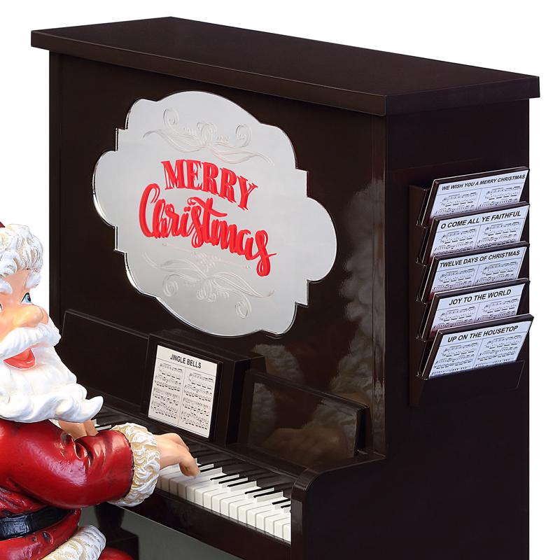 Mr. Christmas Sing-A-Long Santa Animated Decor 10 in.