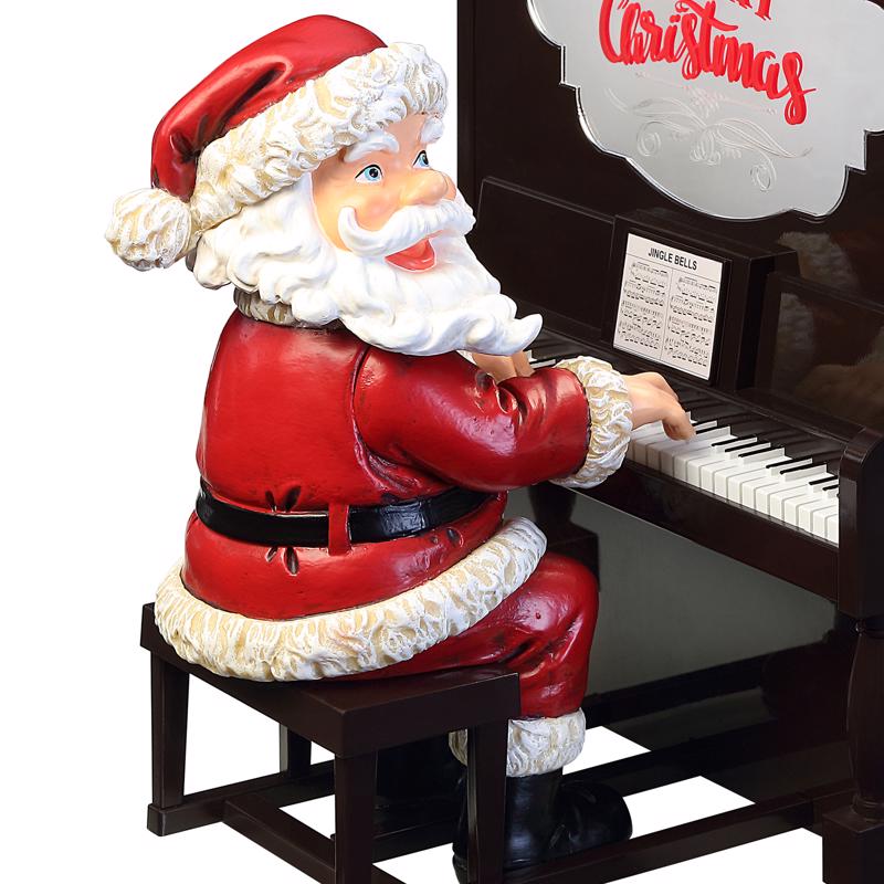 Mr. Christmas Sing-A-Long Santa Animated Decor 10 in.