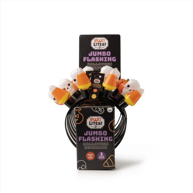 Spooky Lites LED Halloween Headband 1 pk, Pack of 24