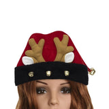 Dyno 17 in. Antler Ears Santa Hat 1 pk, Pack of 12