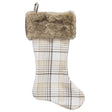 Dyno Plaid Christmas Stocking 20 in., Pack of 12