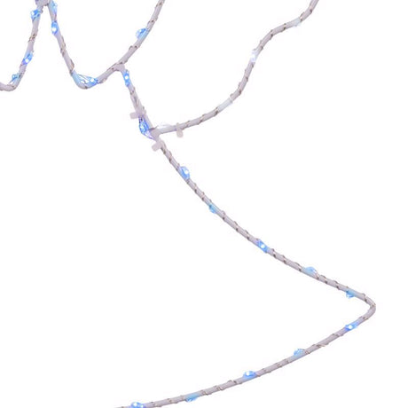 Celebrations LED Multi Angel Silhoutte 13 in. Hanging Decor