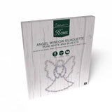 Celebrations LED Multi Angel Silhoutte 13 in. Hanging Decor