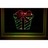 Celebrations LED Multi Present Silhouette 15 in. Hanging Decor