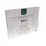 Celebrations LED Multi Bell Silhouette 15 in. Hanging Decor