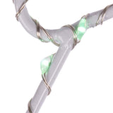 Celebrations LED Multi Christmas Tree Silhouette 17 in. Hanging Decor