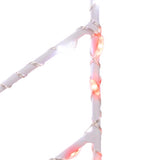 Celebrations LED Red/White Candy Cane Silhouette 15 in. Hanging Decor