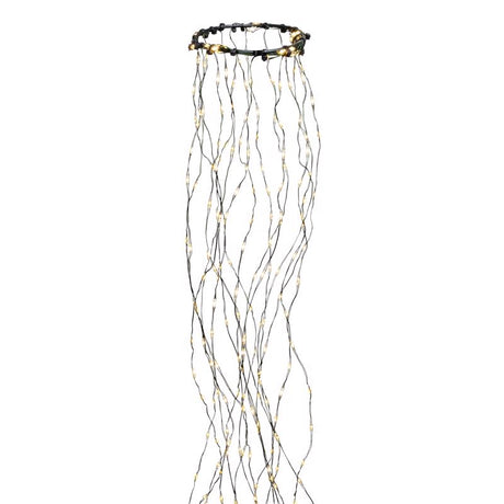 Celebrations Platinum LED Big Seed Cluster Warm White 832 ct String Christmas Lights 8 ft.