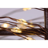 Celebrations LED Warm White Wreath 22 in. Hanging Decor