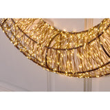 Celebrations LED Warm White Wreath 22 in. Hanging Decor