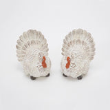 Gerson 5 in. Harvest Turkey Fall Decor, Pack of 12