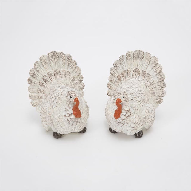 Gerson 5 in. Harvest Turkey Fall Decor, Pack of 12