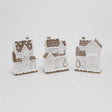 Gerson Gingerbread House Table Decor 6 in., Pack of 12